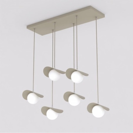 Suspension Nera Moca (6 lumières)