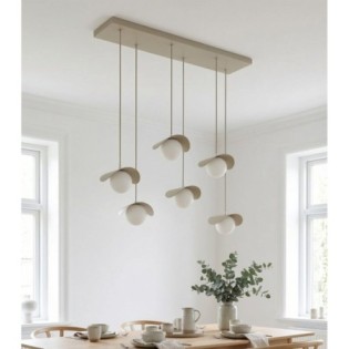 Suspension Nera Moca (6 lumières)