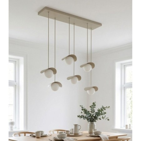 Suspension Nera Moca (6 lumières)