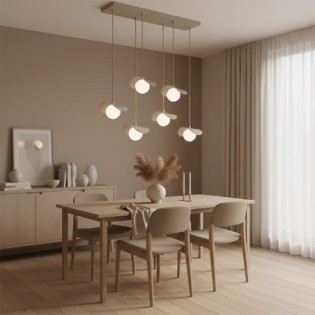 Suspension Nera Moca (6 lumières)