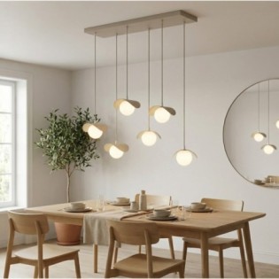 Suspension Nera Moca (6 lumières)