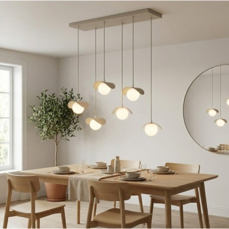 Suspension Nera Moca (6 lumières)