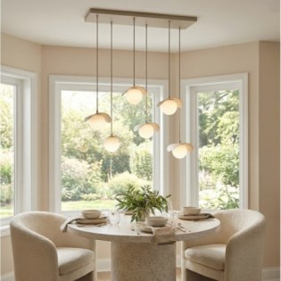 Suspension Nera Moca (6 lumières)