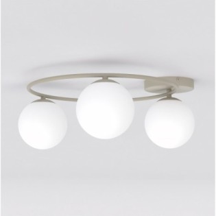 Lampe de plafond Buga Moka Opale (3 lumières)