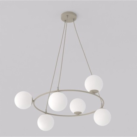 Suspension Ibar Opal (6 lumières)