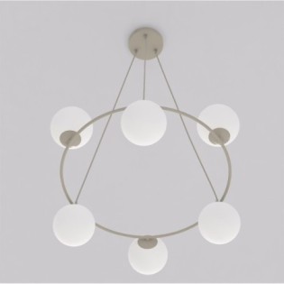 Suspension Ibar Opal (6 lumières)