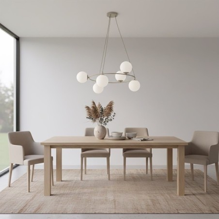 Suspension Ibar Opal (6 lumières)
