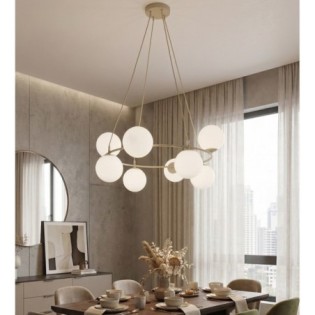 Suspension Ibar Opal (9 lumières)