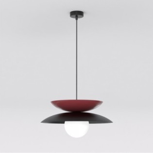 Suspension Mor Noir+Bordeaux