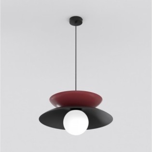 Suspension Mor Noir+Bordeaux