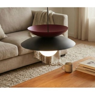 Suspension Mor Noir+Bordeaux
