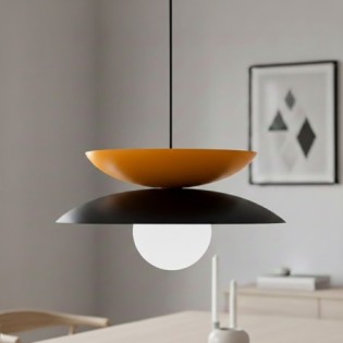 Suspension Mor Noir+Jaune