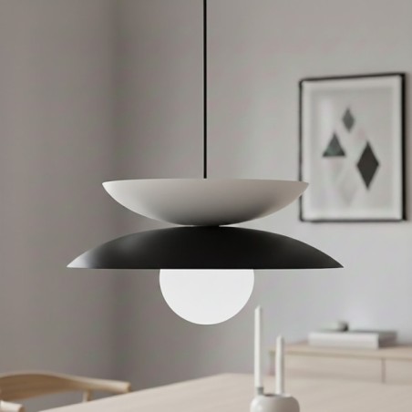 Suspension Mor Noir+Blanc