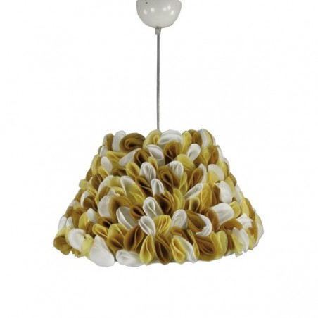 Lampe de plafond Pétalos "Tricolor" jaune