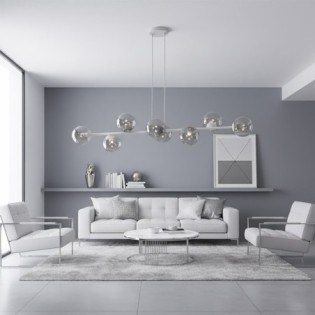 Suspension Odra Gris...