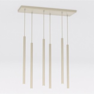 Suspension Uza Moka (6 lumières)