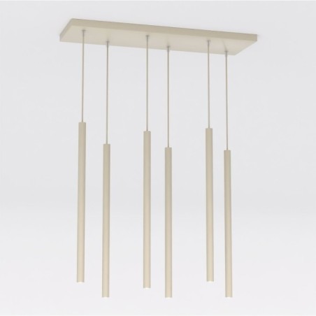 Suspension Uza Moka (6 lumières)