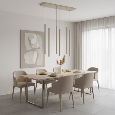 Suspension Uza Moka (6 lumières)