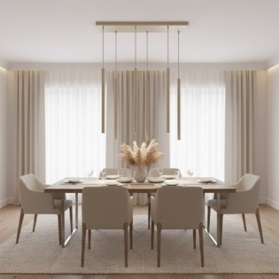 Suspension Uza Moka (6 lumières)