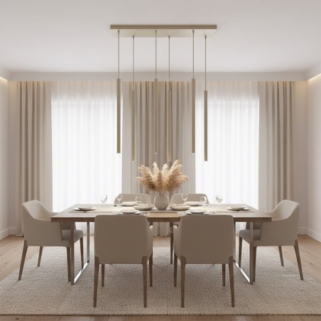 Suspension Uza Moka (6 lumières)