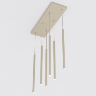 Suspension Uza Moka (6 lumières)
