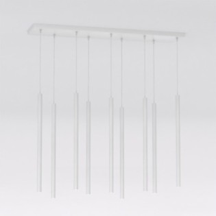 Suspension Uza Grise (9 lumières)