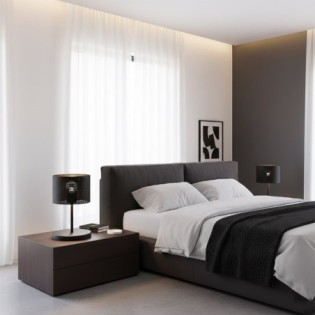 Lampe de table Velto Noir