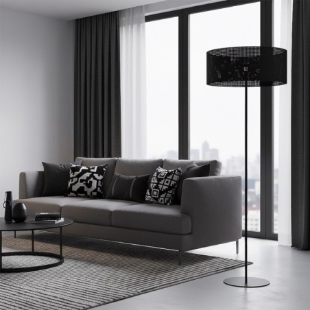 Lampe sur pied Velto Noir