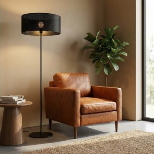 Lampe sur pied Velto Noir