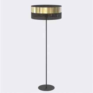 Lampe sur pied Velto Noir+Or
