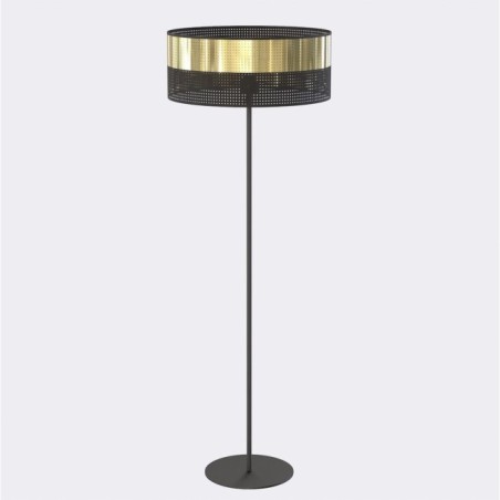 Lampe sur pied Velto Noir+Or