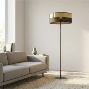 Lampe sur pied Velto Noir+Or
