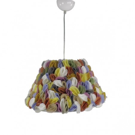 Lampe de plafond Pétalos multi-couleurs