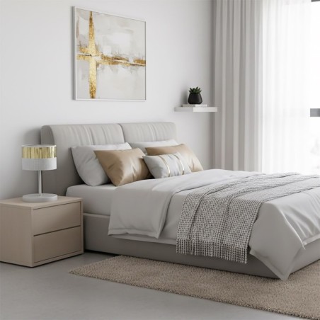 Lampe de table Velto Blanc+Or