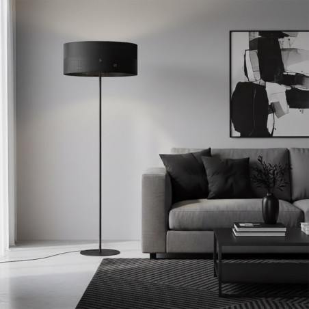 Lampe sur pied Lomis Noir