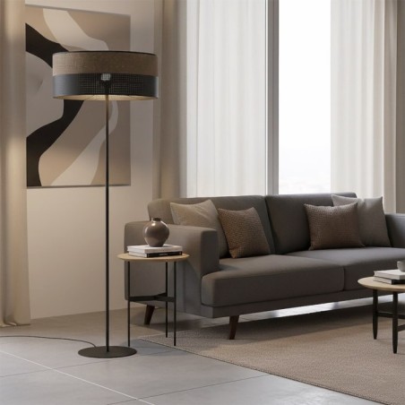 Lampe sur pied Lomis Marron