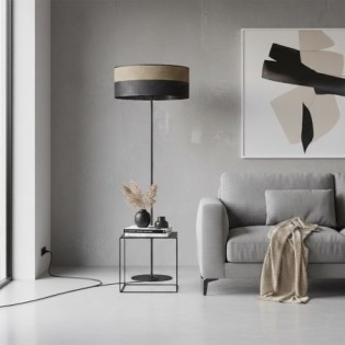 Lampe sur pied Lomis Marron