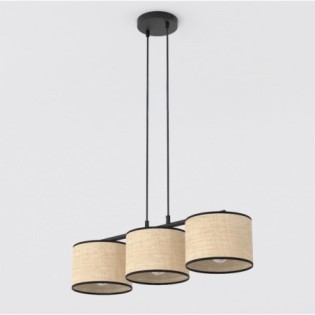 Suspension Nar Ratán (3 lumières)