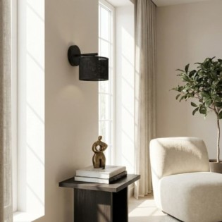 Applique mural Nar Noir