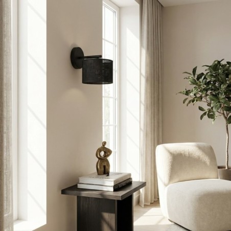 Applique mural Nar Noir