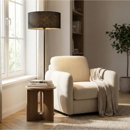 Lampe sur pied Nar Noir