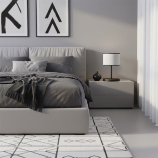 Lampe de table Nar Gris