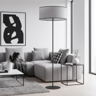 Lampe sur pied Nar Gris