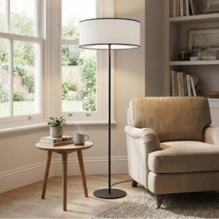 Lampe sur pied Nar Gris