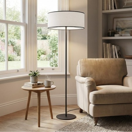 Lampe sur pied Nar Gris
