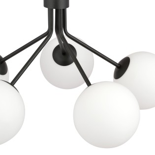 Lampe de plafond Avona Opal (5 lumieres)