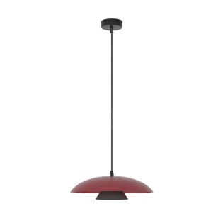 Suspension Tisa Bordeaux+Noir