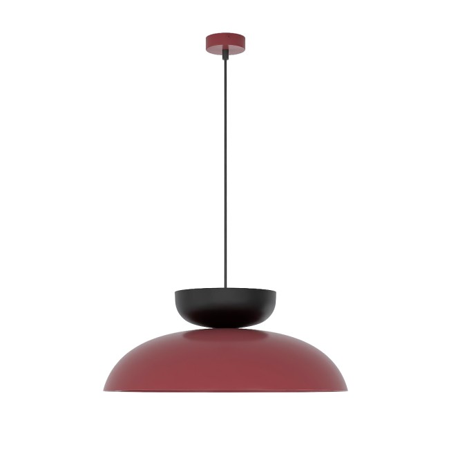 Suspension Sava Bordeaux+Noir