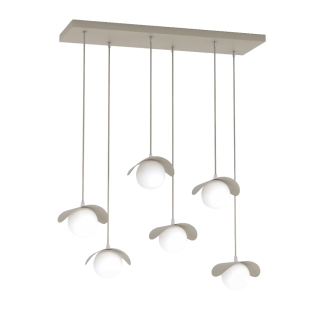Suspension Nera Moca (6 lumières)