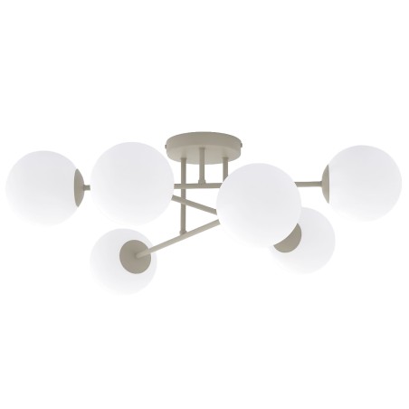Lampe de plafond Drin Moka Opale (6 lumières)